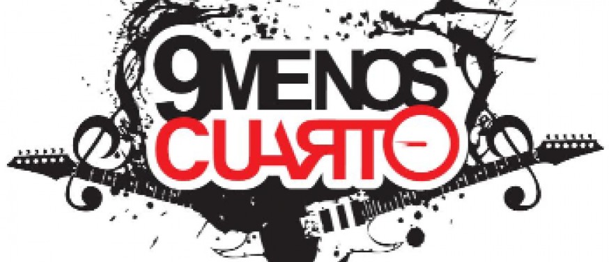 9 menos cuarto